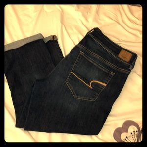 American Eagle Artist Crop Jeans